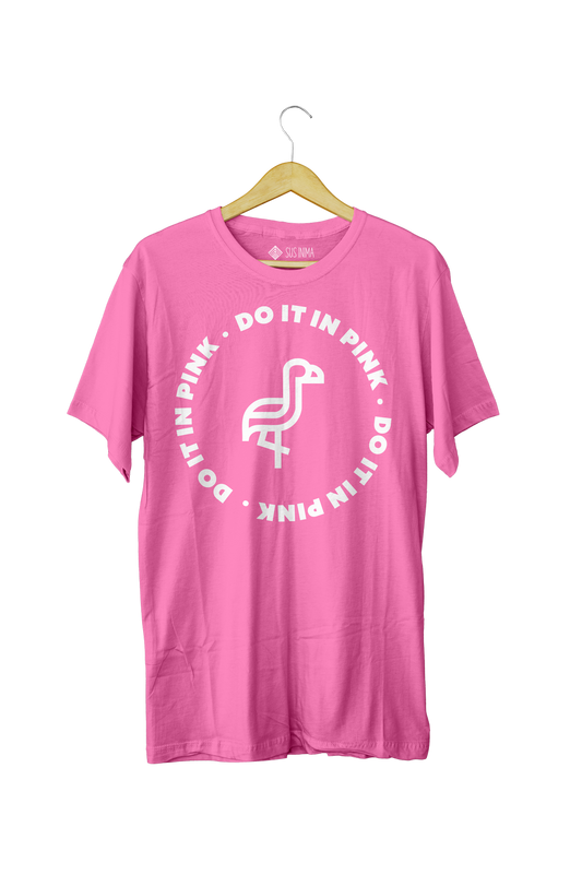 #DoItInPink Unity – Tricou roz Stella Muser 
