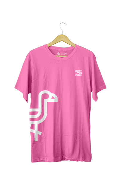 #DoItInPink Flamingo – Tricou roz Stella Muser