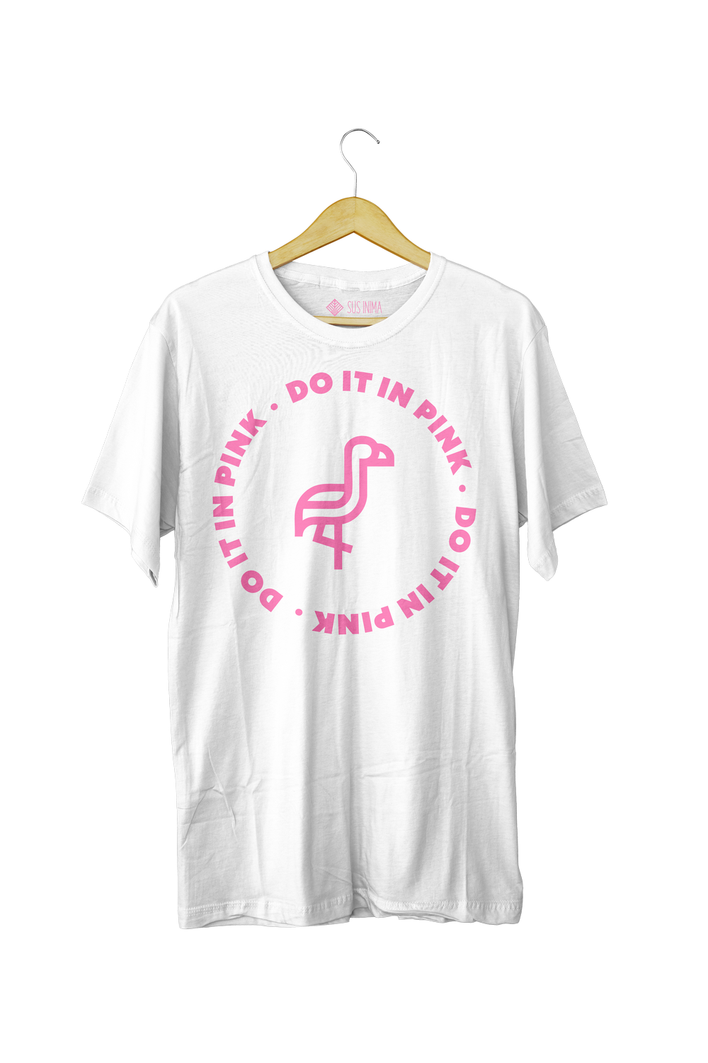 #DoItInPink Unity – Tricou alb Stella Muser 
