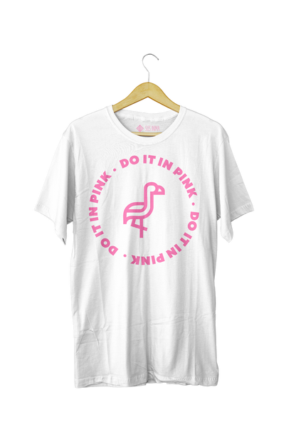 #DoItInPink Unity – Tricou alb Stella Muser 